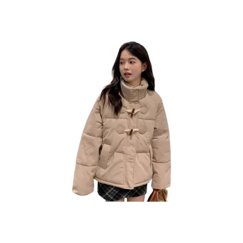 GUOZHEN Тофу Молоко Женские пуховики