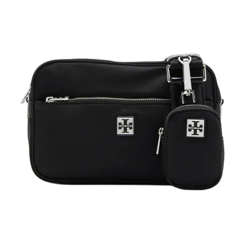 TORY BURCH VIRGINIA Нейлоновая сумка через плечо сумка на плечо женская черная