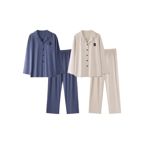 YUZHAOLIN Pajama Комплект Осенний и Зимний Унисекс