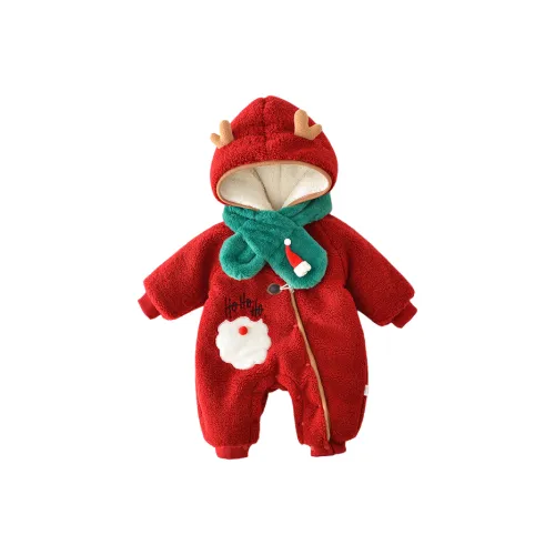 Деревянные дома Комбинезоны и ползунки Красный Младенец и малыш