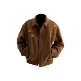 Коричневый, с флисовой подкладкой, термический, удобный