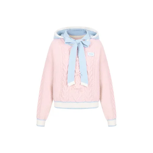 Umoumo Светло-розовые Женские Свитера