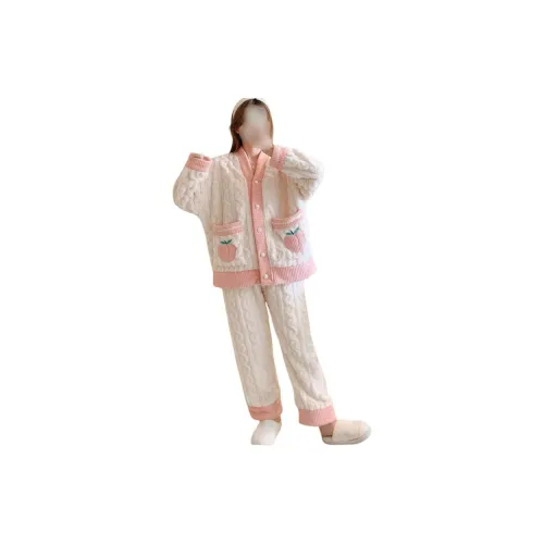AHRTB Pink Set Women's Pajama Sets
