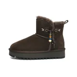 Какао-коричневый, флисовая подкладка