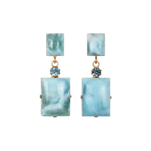 Серьги Jennifer Behr Женские Небесно-голубые