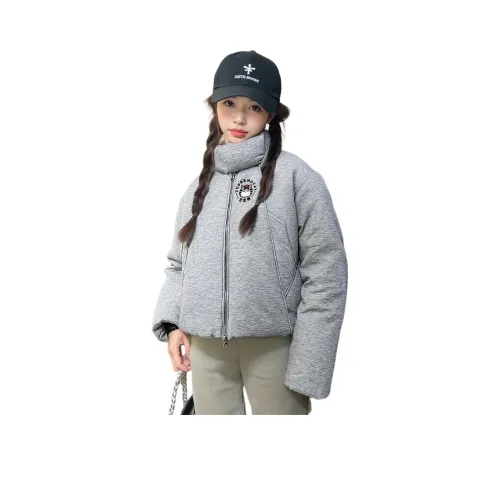 Supremo Cat Серый Унисекс Пуховики