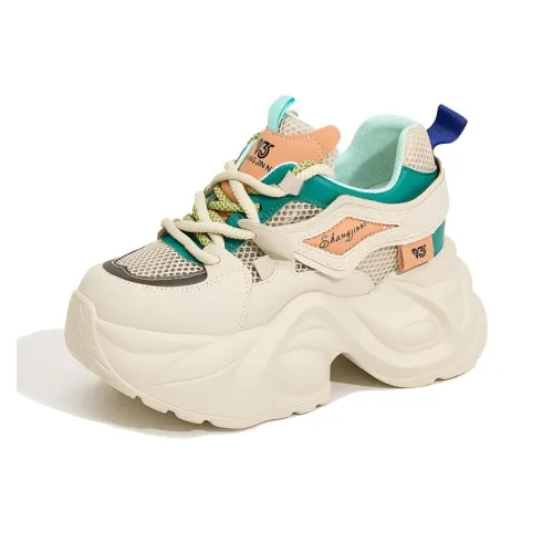 AIMISS Износостойкий Дышащий Противоскользящий Низкий Топ Кроссовки с Толстой Подошвой Женские