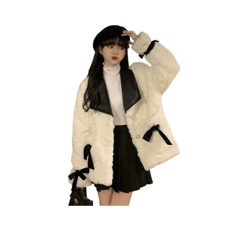 GUOZHEN Вельвет Feel Пальто Женское