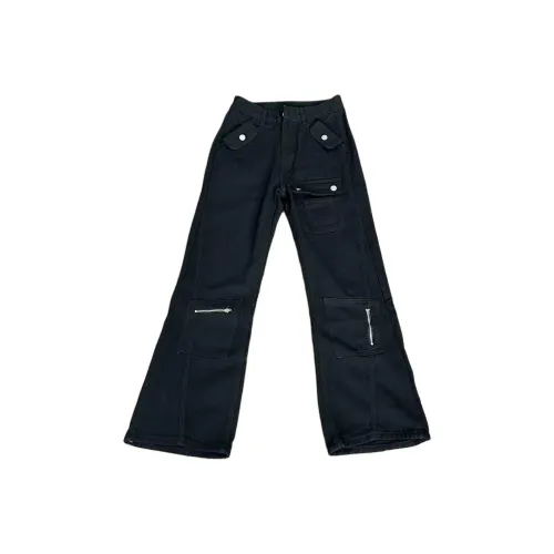 FRLMK Черные Унисекс Повседневные Штаны