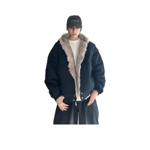 CORNILOT Черный флис с подкладкой унисекс пуховики