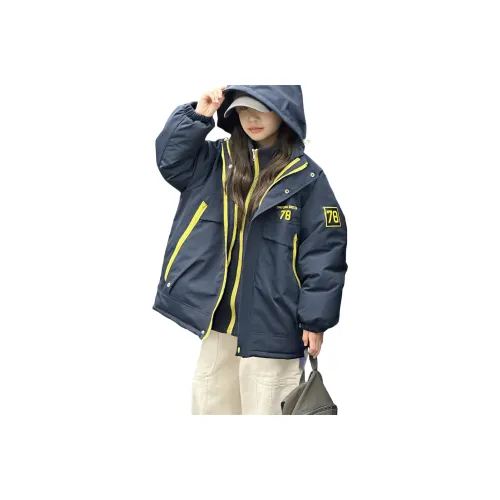 BaoLaXiaoJie Хлопковый пуховик для подростков