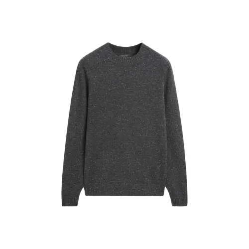 Massimo Dutti Темно-серый Мужской Трикотаж