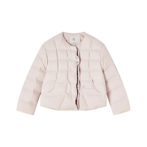 XIANGYING Светло-розовый Женский Пуховик