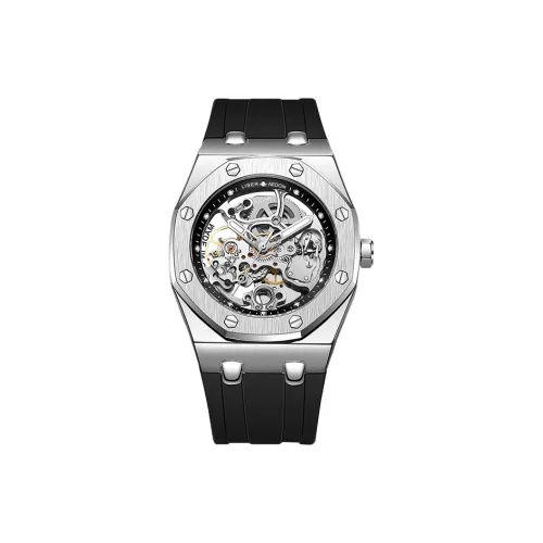 LIBER AEDON Gai Fengmang Коллекция Наручные часы Механический механизм Череп Диал Мужские часы