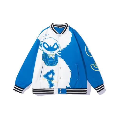 FireMonkey Бейсбольная куртка Унисекс Синий