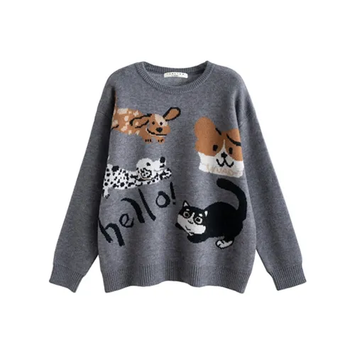 Tonlion Серый тон Женский Трикотаж