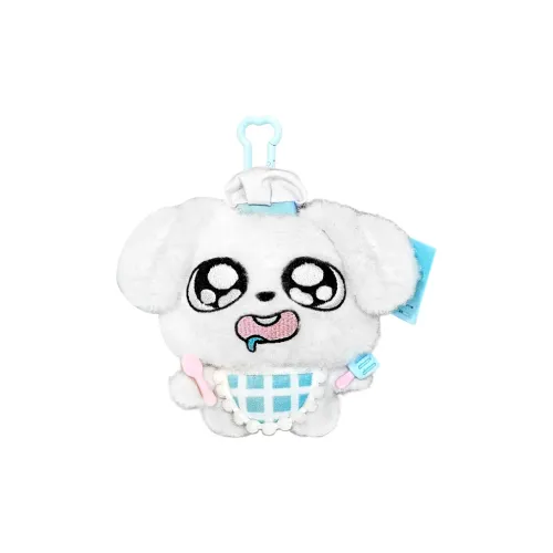 The Green Party Эта коллекция собак IS Милый плюшевый брелок 10 см Рекомендуемая высота