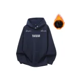 Темно-синий (утолщенная флисовая подкладка)