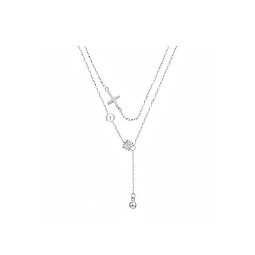 Kasono S925 Серебряные Ожерелья Унисекс