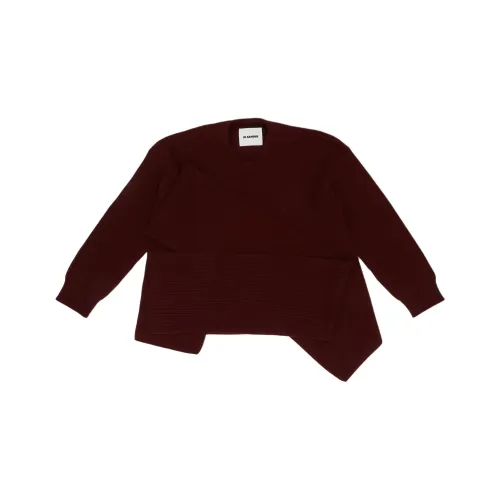JIL SANDER Red Women's Sweaters JIL SANDER Красные Женские Свитера