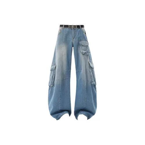 BIG TIME REGAL Синий Унисекс Джинсы