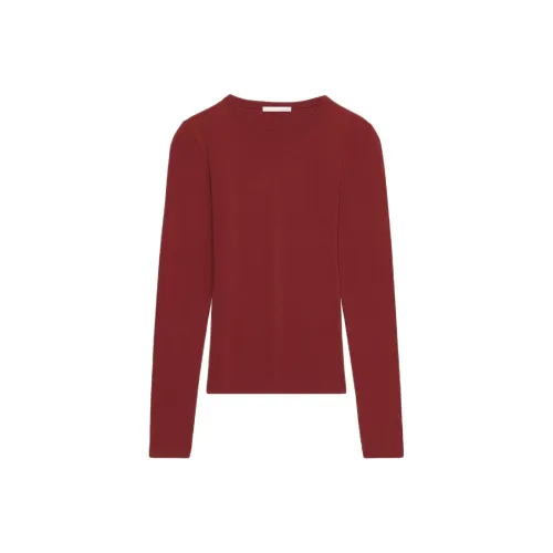 ZARA Collaboration Темно-красные Женские T-рубашки