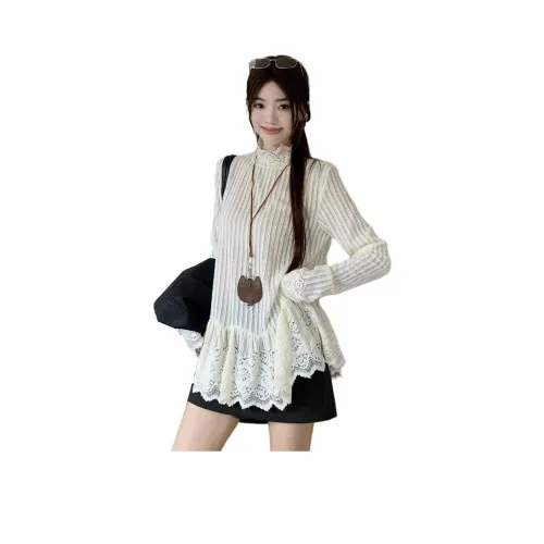 CASTLE WOODS Белый Женские T-рубашки