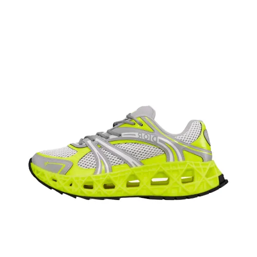 DIOR B35 NXXT Low Топ Повседневная обувь Мужская Желтая Ограниченная серия Нумерированная серия