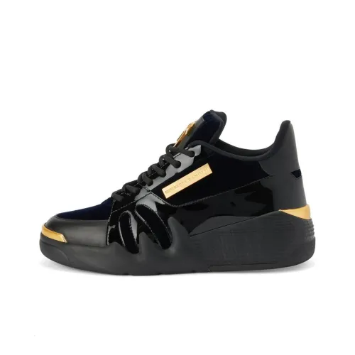 Giuseppe Zanotti GZ Talon MID Топ Скейтборд Кроссовки Женские Черный
