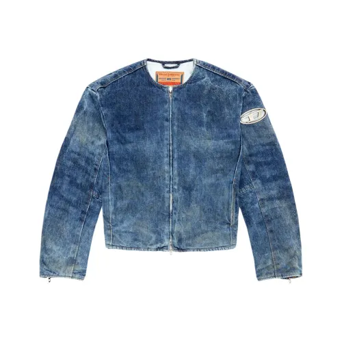 DIESEL SS24 Куртки Пальто Мужской Темно-синий