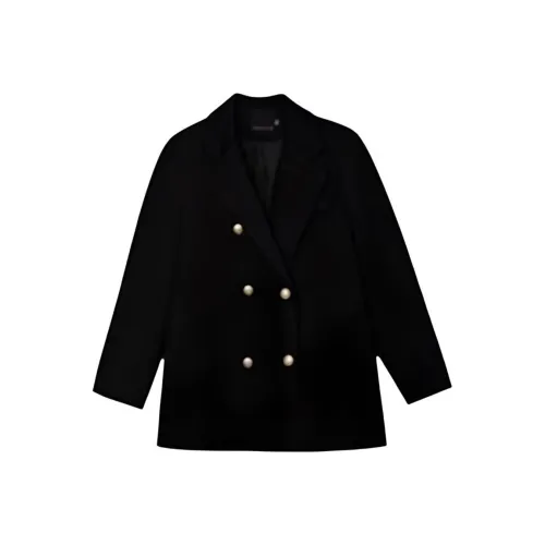 JOSR Черное Женское Пальто