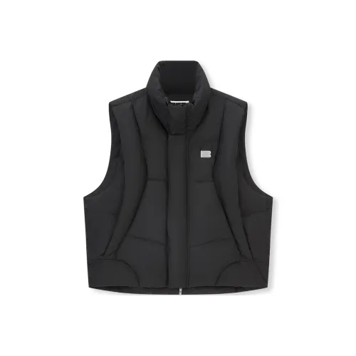 BONELESS Безшовный крой Черный Унисекс Пуховые куртки