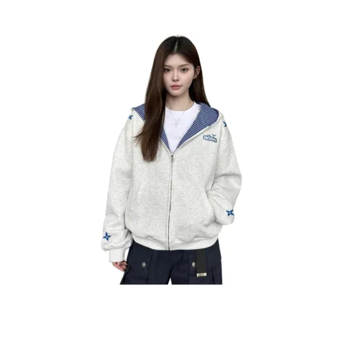 NEVER RULE Белый Серый Унисекс Свитшоты