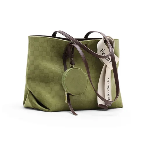 COMELY Ткань Сумка через плечо Стандартная Женская Зеленая