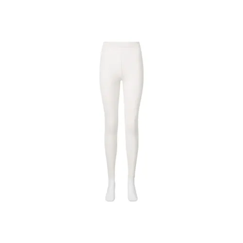UNIQLO Light Beige Women's Leggings UNIQLO Светло-бежевые женские леггинсы