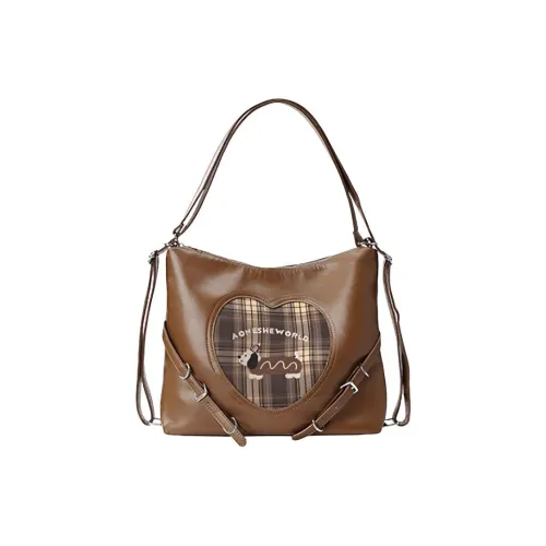 ELF SACK ПУ (полиуретан) и полиэстер сумка через плечо стандартная женская многоцветная