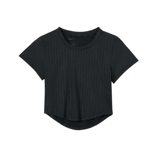 NIKE Черные Женские Короткие Топы