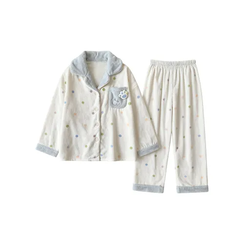 O'MESIK Абрикос Женские Пижамные Комплекты