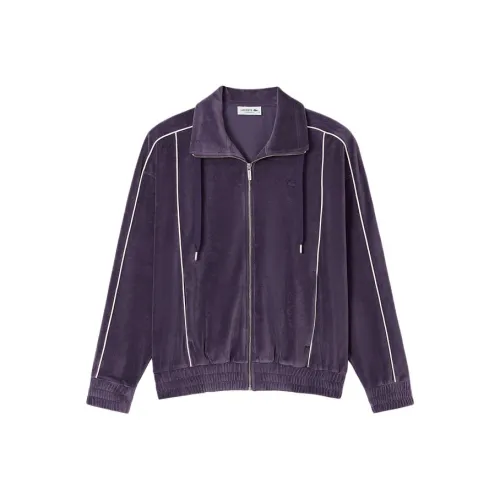 Lacoste ZSV Вельвет Фиолетовый Унисекс Свитшоты