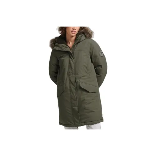 SUPERDRY Зеленый Женский Парка