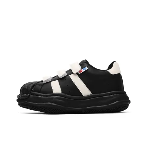 OUBT Скейтборд Кроссовки Низкие Черные Унисекс