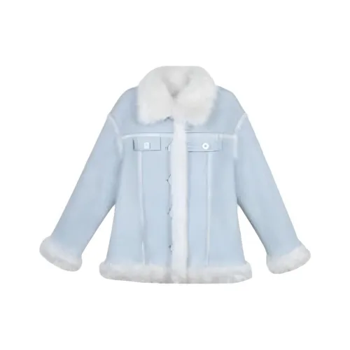 KZOON STUDIO Velvet Feel Coat Women's