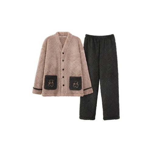 MADALLO Светло-коричневый Мужской Пижамный комплект