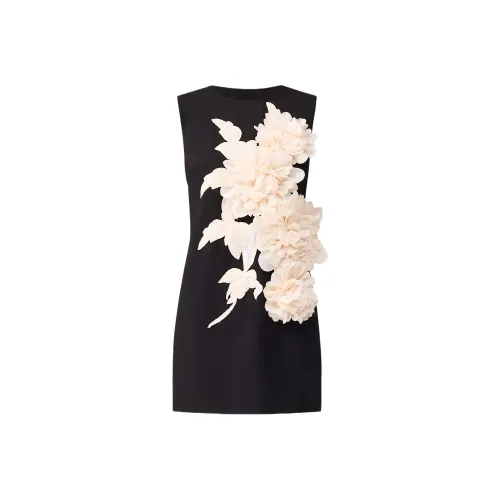 ELLIATTCOLLECTIVE Shift Мини Платье Без рукавов Платье Женское