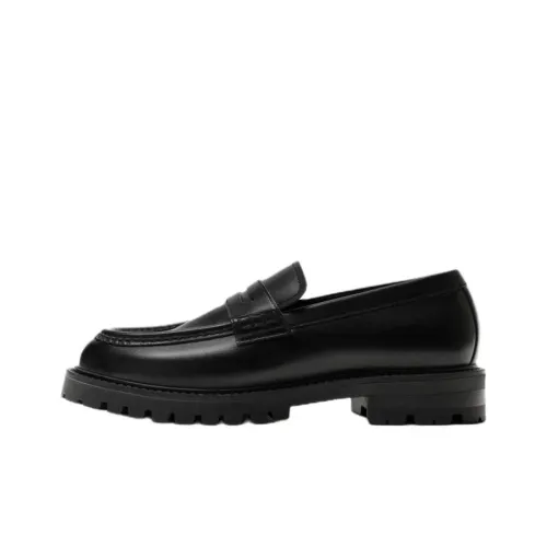 ZARA Лоферы Мужские Черные