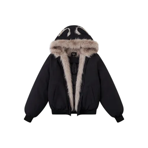 THE AIER Черный Унисекс Пуховики