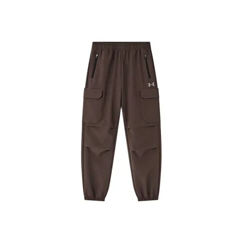 Under Armour Каштаново-коричневый Коричневый Kids Карго Брюки
