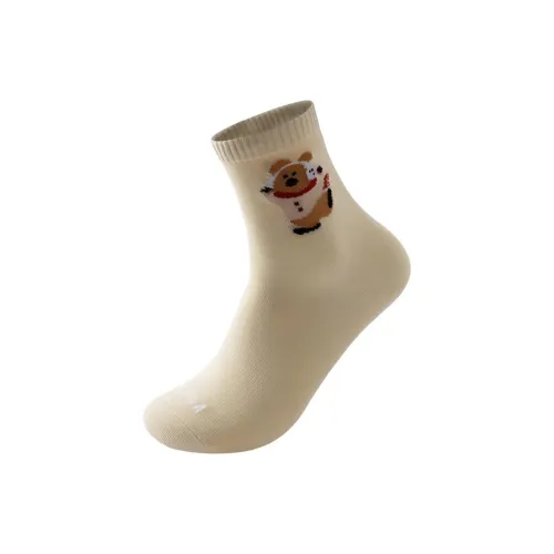 CHAOJIANTA x ANTA x Dinotaeng Колено Высокие Носки Унисекс 1 Пачка