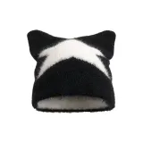 Пятиконечная звезда, черного цвета