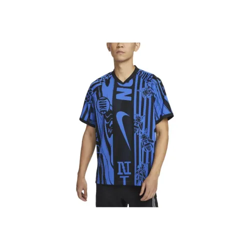 Nike Культура OF Football T-Shirt Мужская Игровая Королевский Синий